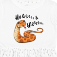 thumbnail image 4 of Inktastic Hugs and Hisses Cute Snake for Valentines Day Girls Toddler Dress, 4 of 5