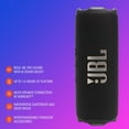 thumbnail image 6 of Open Box JBL Flip 7 - Portable waterproof and drop-proof speaker, Bold JBL Pro Sound with AI Sound Boost, 16Hrs of Playtime, and PushLock system with interchangeable accessories (Purple), 6 of 9