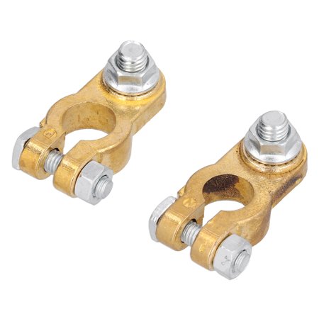 Tbest Positive Negative Connector,2pcs Car Battery Terminal Wire Clamps ...
