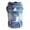 Blue, variant on FTsdfkl Vintage Washed Denim Dog Jeans Jacket, Blue Denim Lapel Vest Coat,Comfort and Cool Apparel, for Small Medium Dogs Cats, Machine Washable Outfits,L