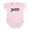 Petal Pink, variant on CafePress - Brooklyn Infant Bodysuit - Baby Light Bodysuit, Size Newborn - 24 Months