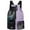 Purple, variant on Drawstring Mesh Swim Backpack with Wet Pocket Lightweight Sports Equipment Bag for Swimming Gym Workout Grer Hand Carry Handle Beach Pool, Black