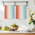 thumbnail image 3 of Red Light Blue Ombre Kitchen Towels Set of 4, Abstract Modern Art Aesthetics Absorbent Dish Towels for Kitchen, Microfiber Hand Towel, Quick Drying Tea Towel for Cleaning Decorative Dishcloths, 3 of 7