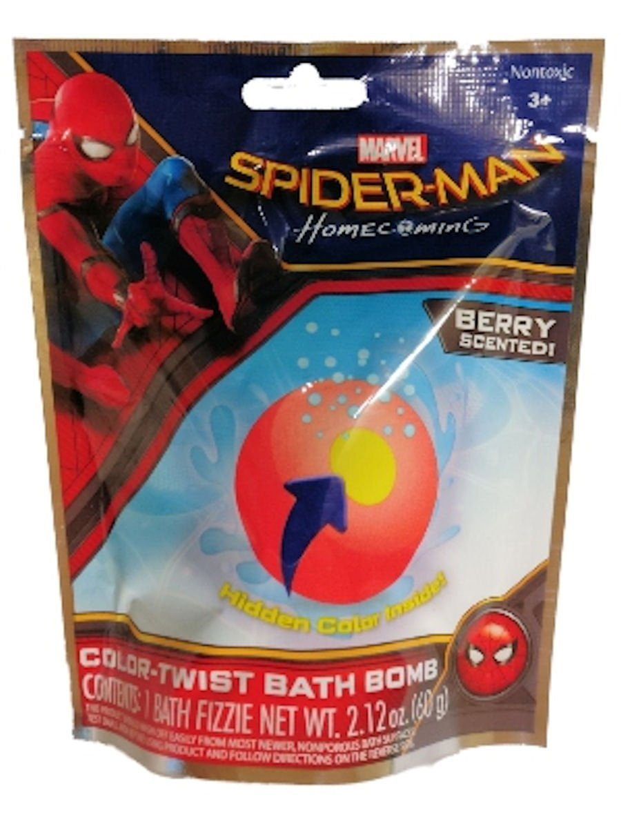 Spiderman and PJ Masks Bathtub Fizzies 8 Water Coloring Tablets Lot of 2 NEW