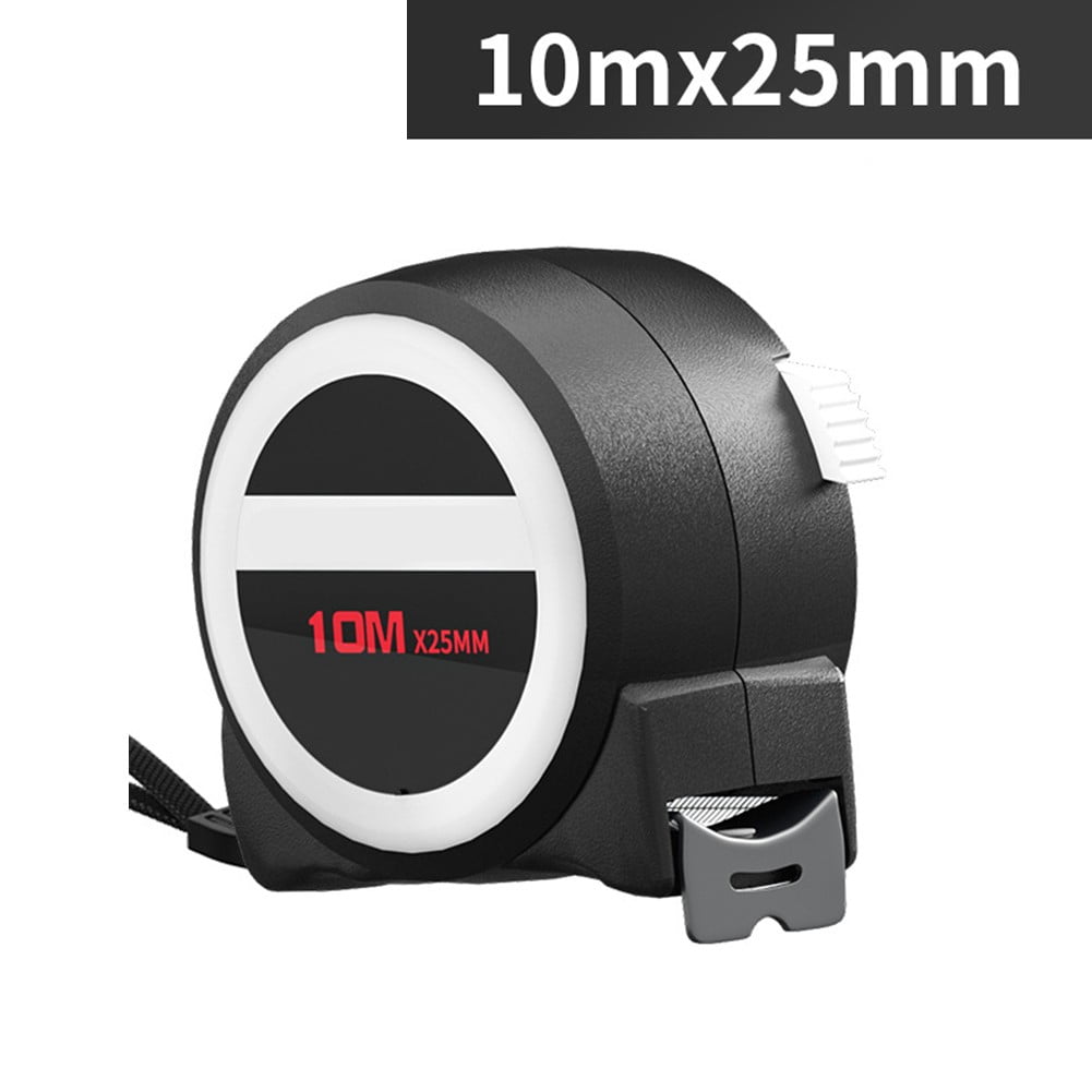 3-10M Steel Tape Measure Hcs Ruler Ranging Tool Measuring Tapes Wear-Resistant 10Meterx25Mm