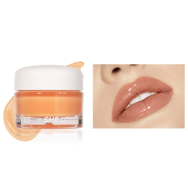 Mareep Blush Creamy Cheek Color Cheek Tint Cheek RougeColor Changing Blush Cream Lip Balm, Natural Nude Blush Blush, Protects Lips and Reduces Humidity Loss