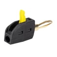 thumbnail image 4 of KLKCMS 4mm Banana Plug Practical Wire Cable Connector for Wall Plates and Receivers Black, 4 of 9