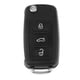 thumbnail image 2 of 3 Botones Plegable Remote Key Shell cover truck Key Case Fob Carcasa para Caddy Golf 5K0837202AD DYNWAVEMX Llave remota de coche de 3 botones, 2 of 8