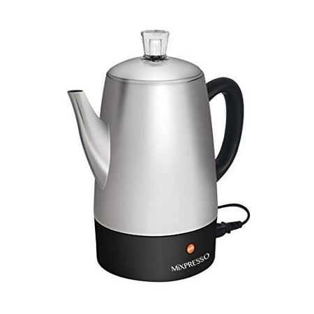 Mixpresso Electric Coffee Percolator Stainless Steel Coffee Maker Percolat..