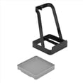 thumbnail image 4 of 2X Soporte para Tapa de Olla, Organizador de Cocina, Soporte para Cuchara, Soporte para Tapa de Acero Inoxidable, Utensilios de Cocina, Negro, 4 of 8