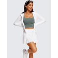 thumbnail image 3 of Top corto CRZ YOGA Butterluxe con relleno para yoga - XS, 3 of 5