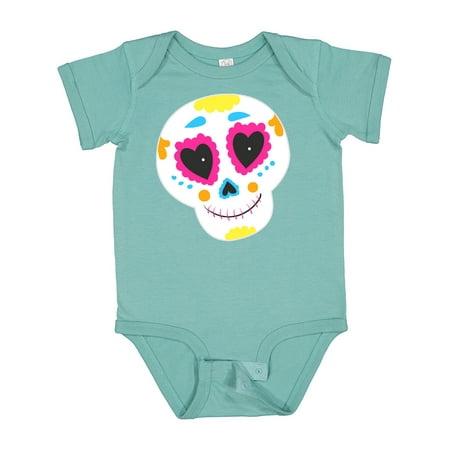 

Inktastic Decorated Skull Gift Baby Boy or Baby Girl Bodysuit