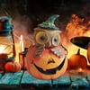 The Resin Mold of The Resin Pumpkin Is Used For Making The Halloween Crafts