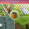 thumbnail image 5 of SUSWIM 60 Pack Galvanized Landscape Staples Garden Stakes Plant Cover Stakes 6 Inch 12 Gauge Lawn Staples Fence Stakes Ground Stakes for Landscaping Securing Weed Barrier Fabric, 5 of 5