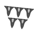 thumbnail image 2 of Elodie 5 Pieces Solar Panel Drainage Clips Accessories Solar Panel Drain Clip Clamp 3cmx3cmx1cm, 2 of 8