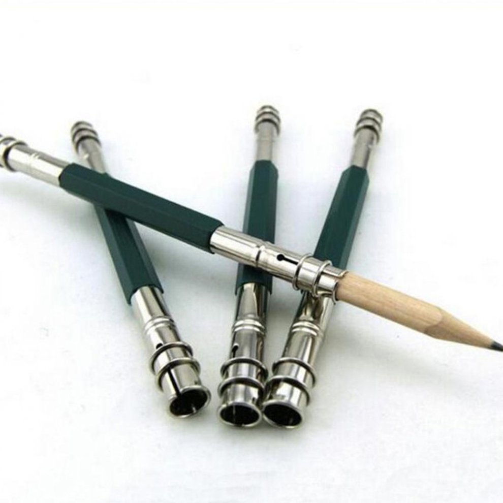 Double Head Art Pencil Lengthening Lengthened Pencil Extender Holder