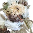 thumbnail image 3 of Elegant Ivory Wedding Arch Floral Decor - Set of 2, 3 of 4