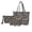 Christmas Theme, variant on Sea Turtle Coral Print Handbag with Casual Cosmetic Bags Wallet for Women PU Leather Top Handle Satchel Set with Multifunctional Makeup Pouch Credit Card Holder Wallet for Travel Shopping