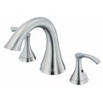 thumbnail image 1 of Danze D300922BNT Antioch Two Handle Roman Tub Trim Kit, Brushed Nickel, Valve Not Included, 1 of 4