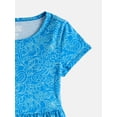 thumbnail image 3 of Wonder Nation Little Girls and Big Girls Play Dress with Short Sleeves, 2 Pack, Sizes XS-XXL, 3 of 3