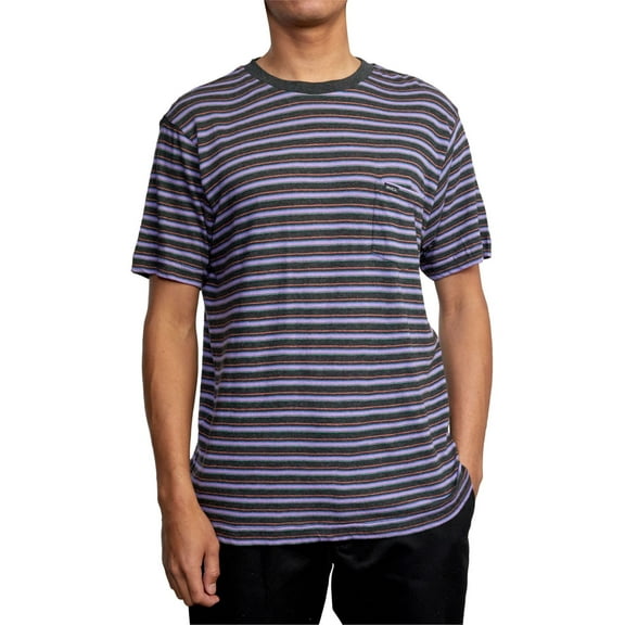RVCA Mens Knit Crew Neck T-Shirt