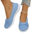 thumbnail image 6 of KEVCHE Womens Casual Knit Breathable Mesh Shoes for Everyday Wear, Lightweight Slip-On Walking Sneakers with Cushioned Insole, Comfortable Athletic Casual Footwear, 6 of 7