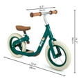 thumbnail image 6 of Hape Get Up & Go Learn to Ride Balance Bike in Green for Toddler & Kids, 6 of 9
