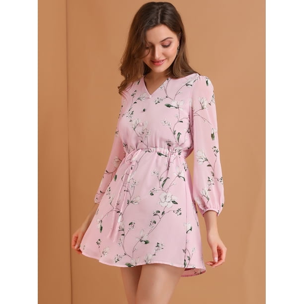Allegra K Blusa De Gasa Con Cuello De Volantes Vintage Para