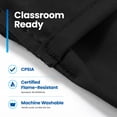 thumbnail image 5 of Seat Sack Student Chair Storage Pocket - 19", Single Pocket, Classroom Organizer for Student Desks, Durable Over-the-Chair Storage, Black, 10-Pack, 5 of 9