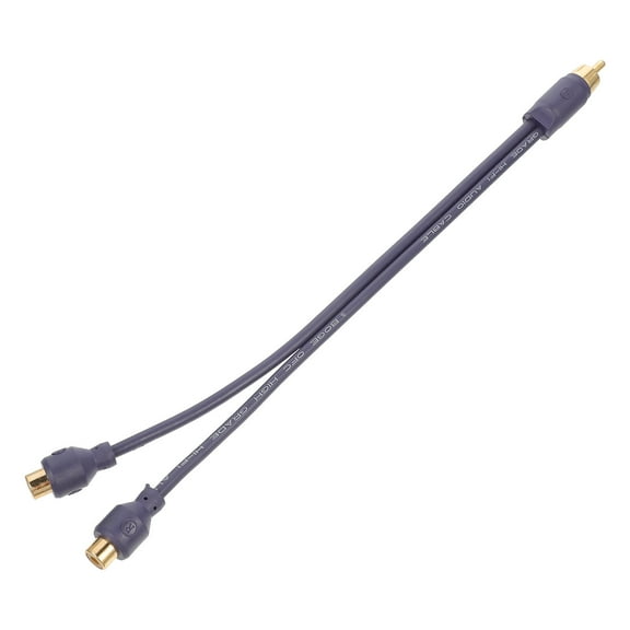 Masteelf Audio Speaker Y Splitter Cable 1 to 2 Male to Female Car Amplifier Cord