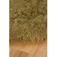 thumbnail image 4 of Linon Flokati Solid Print Traditional Area Rug, Beige, 4 of 5