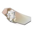 thumbnail image 4 of Universal Adjustable Windshield Screen Extension Deflector For Honda Yamaha White&Iridium, 4 of 6