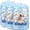 Blue and White, variant on Hem Dgpy Bean Bag Filler,15lbs Soft and Comfortable Shredded Memory Foam | Blue&White Stuffing for Pillow, Punching Bag, Dog Bed, Couch Cushion,supportive,OEKO-TEX certified,clean & odor-free Filling