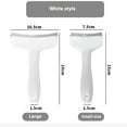 thumbnail image 3 of V-Tooth Deshedding Comb for Pets - Pro-Groom 1. 1 Mm V-Shaped Teeth Pet Comb - Pet Deshedding Tool with Curve Blade - Tight V-shaped Teeth Shedding Comb for Cats and Dogs (White), 3 of 7