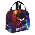 thumbnail image 2 of Ninja Kidz Portable Lunch Bag, Insulated Lunch Box Reusable Lunch Totes Bag For Camping Hiking Travel Picnic, 2 of 8
