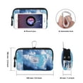 thumbnail image 4 of HAWEE Multipurpose Canvas Horizontal Smartphone Pouch Cell Phone Holster with Belt Loop Pouch Bag Belt Pouches for Women Cellphone, 4 of 6