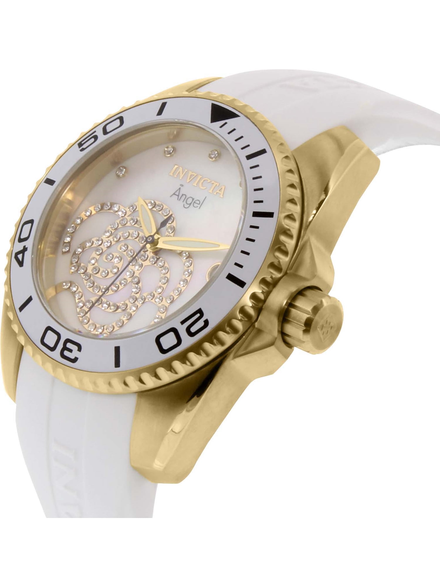 Invicta Women\'s 13613 Angel Quartz 3 Hand White Invicta Women main image 2