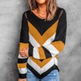 thumbnail image 7 of Kilaqueen Sweaters for Women Fashion Print Long Sleeve Crew Neck Knit Pullover Tops Casual Trendy Comfy Sweater, 7 of 7