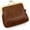 Brown, variant on Women’s Small Coin Purse, Vintage PU Leather Change Purse, Rectangle Kiss Lock Coin Pouch, Pocket-Sized, Solid Color, Mini Coin Purse for Women - Blue