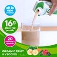 thumbnail image 3 of Orgain® Organic Nutrition™ Grass-Fed Shake - Iced Cafe Mocha 4-PACK, 3 of 7