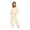 Q206 Beige, variant on Angala 2 Piece Outfits For Girls Long Sleeve Cozy Hooded Sweatshirt With High Wwaist Pants With Back Pocket Set Girls Fall Season Wear Clothes
