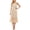 Ivory/Pink, variant on City Studio Womens Juniors Floral Print Calf Midi Dress