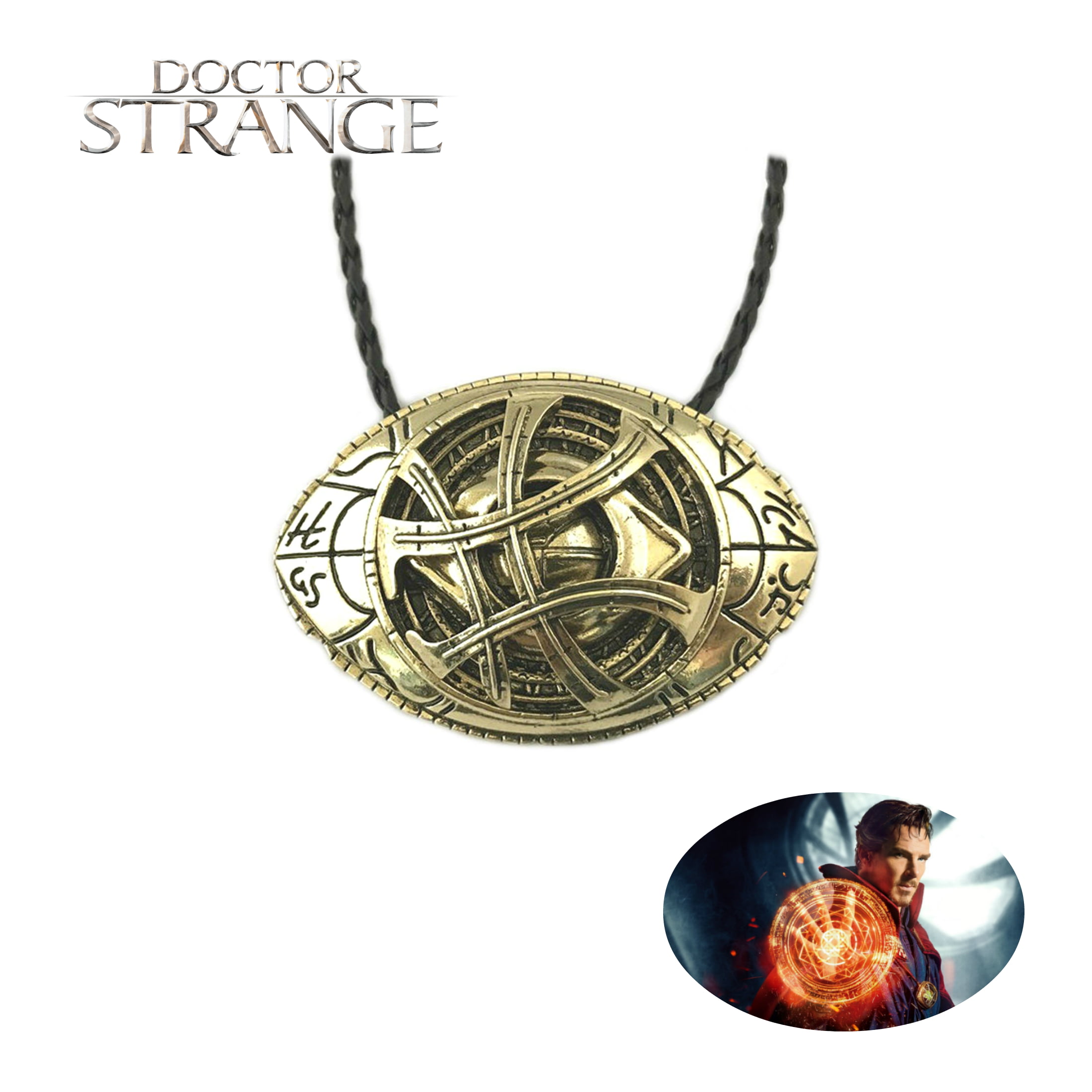 Buy Doctor Strange Necklace, Eye of Agamotto Amulet Necklace, Perfect Gift  for Any Doctor Strange Fan, Doctor Strange Costume Online in India - Etsy
