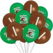 Football Birthday Party Supplies - Balloons 24 Pack