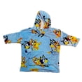thumbnail image 5 of Bluey Bingo Wearable Fleece Blanket Sherpa Hooded Kids Cartoon Tv Show Heeler Dog Gift for Boys Girls Nursery, 5 of 6