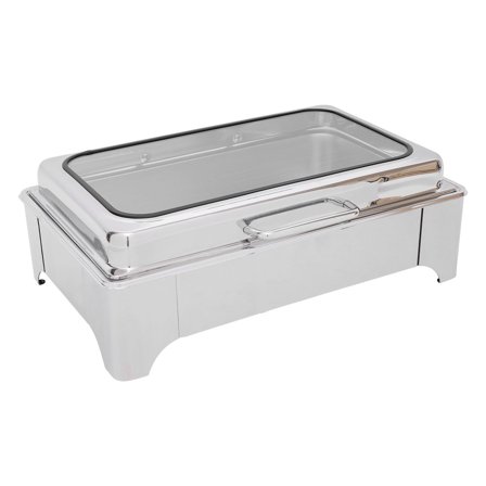 ChicHomey Stainless Steel Chafing Dish Buffet Set Food Warmer Chafer Complete Set 9 5 Qt