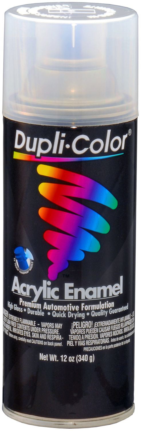 Dupli-Color DA1692 Multi-Purpose Acrylic Enamel Spray Paint - Crystal Clear  - 12 oz. Aerosol Can