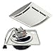 thumbnail image 2 of Nutone QuicKit 60 CFM 2.5 Sones Ventilation Fan Upgrade Kit for Bathroom - White, 2 of 5
