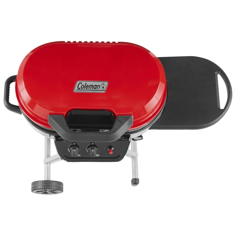 Coleman, Standup Propane Gas Grill, 225 sq in, Red - Walmart.com