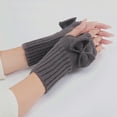 thumbnail image 6 of Arm Warmers, for Women, Cable Knit Warm Winter Sleeve Fingerless Gloves, Premium, 6 of 8